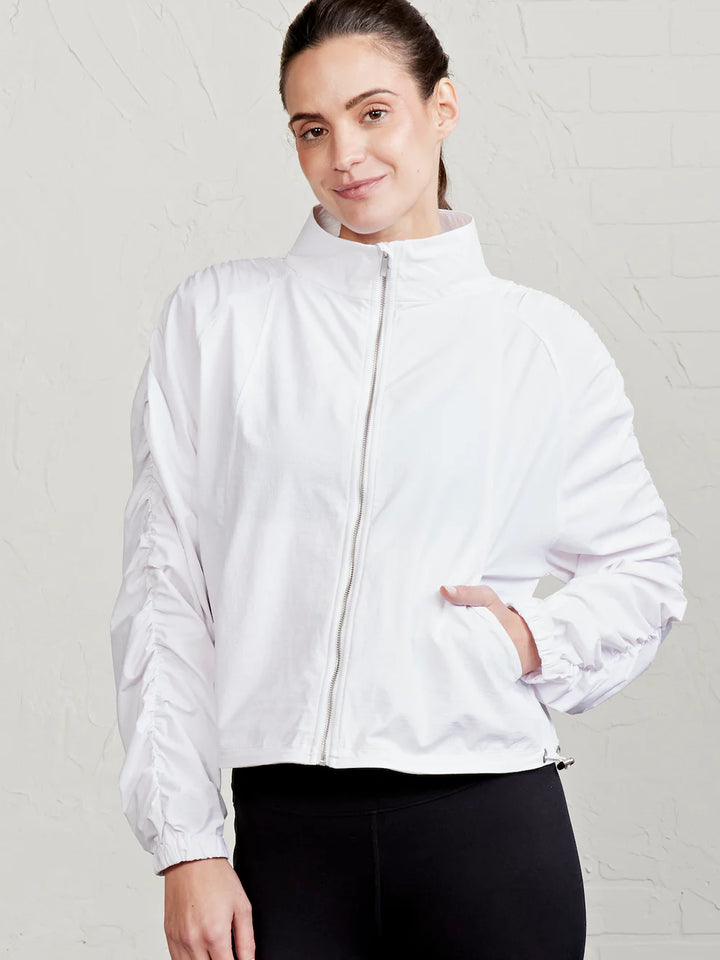 Jet Set Ruched Windbreaker