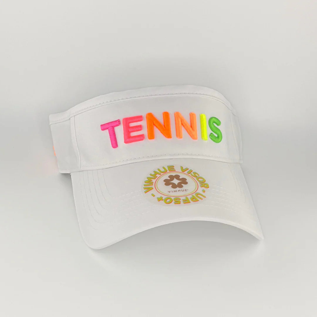 Tennis Neon Puff Visor
