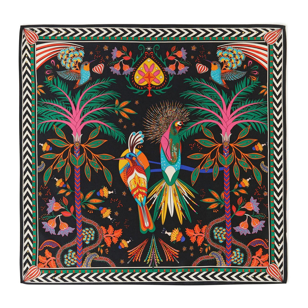 Magic India Black Mini Scarf