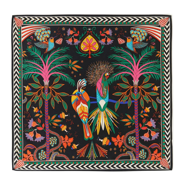 Magic India Black Mini Scarf