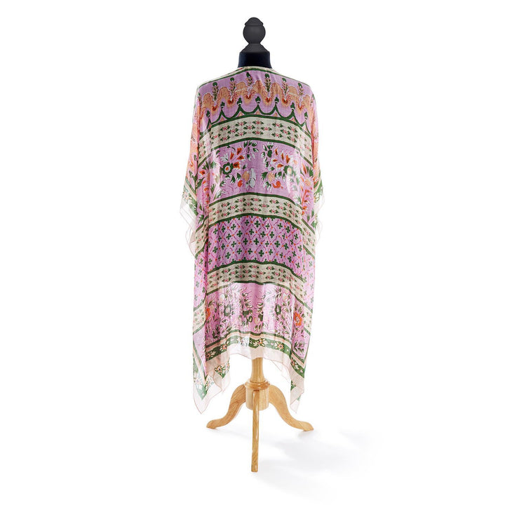 Folk Flowers Long Kimono