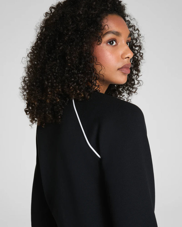 SPANX AirEssentials® Pique Long Sleeve Crewneck Top