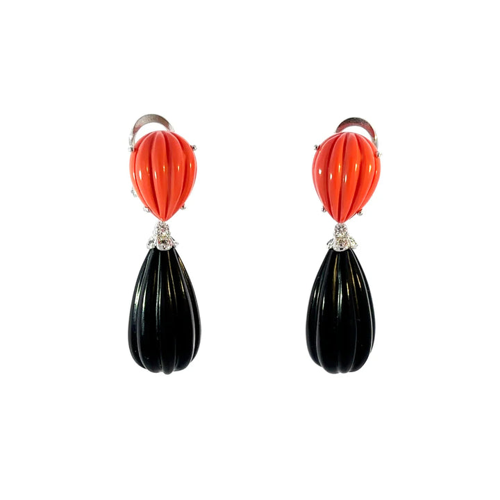 Marais Drops - Carved Coral
