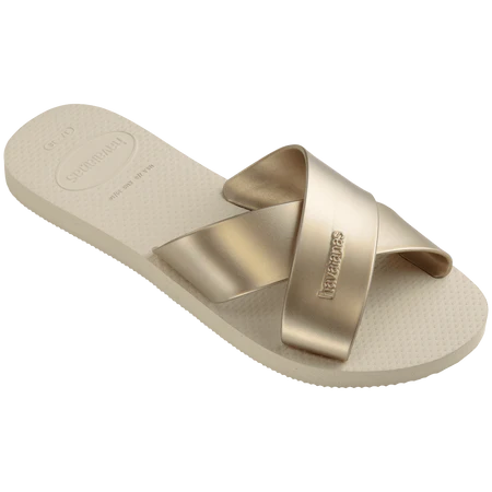 Women's Aqua Metallic Sandals