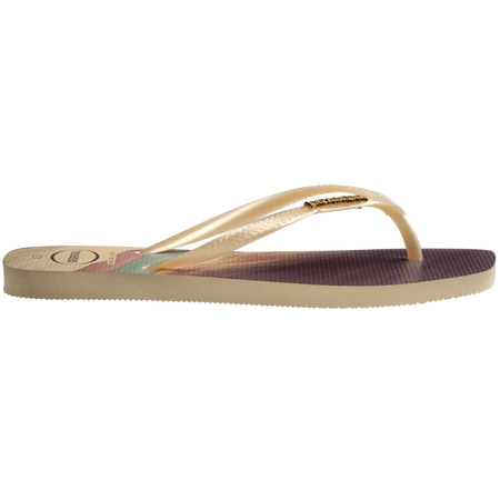 Women's Slim Square Trendy Flip Flops