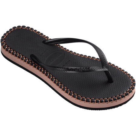 Women's Flatform Loop Slim Flip Flops