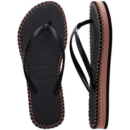 Women's Flatform Loop Slim Flip Flops