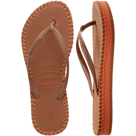 Women's Flatform Loop Slim Flip Flops