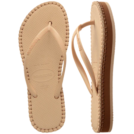 Women's Flatform Loop Slim Flip Flops