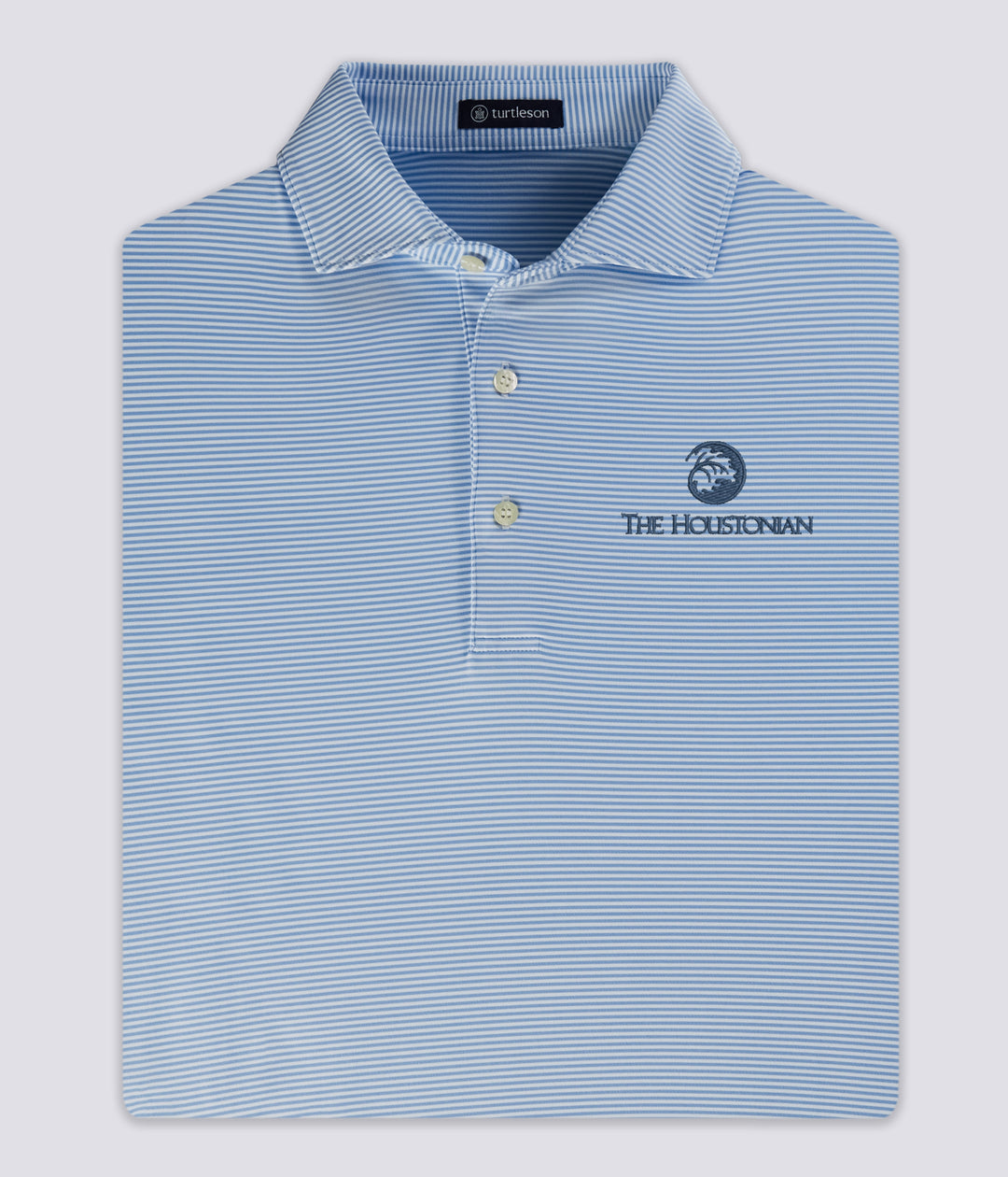 Andrew Stripe Performance Polo