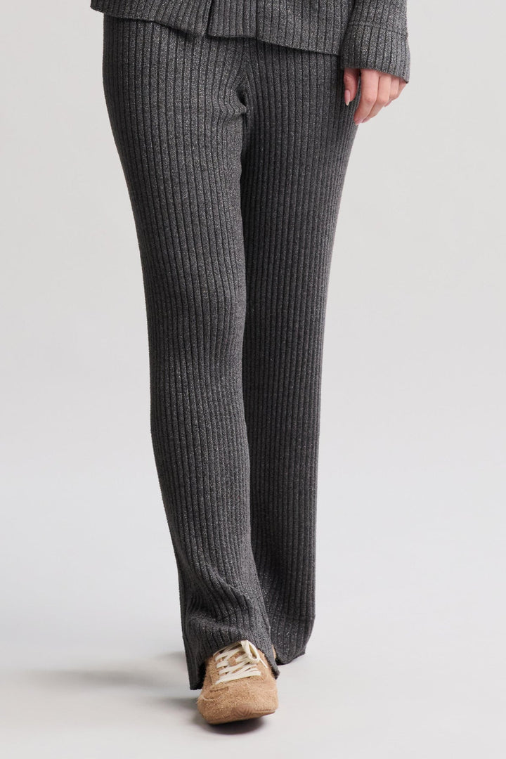 CozyChic Ultra Lite® Lurex Rib Wide Leg Pant