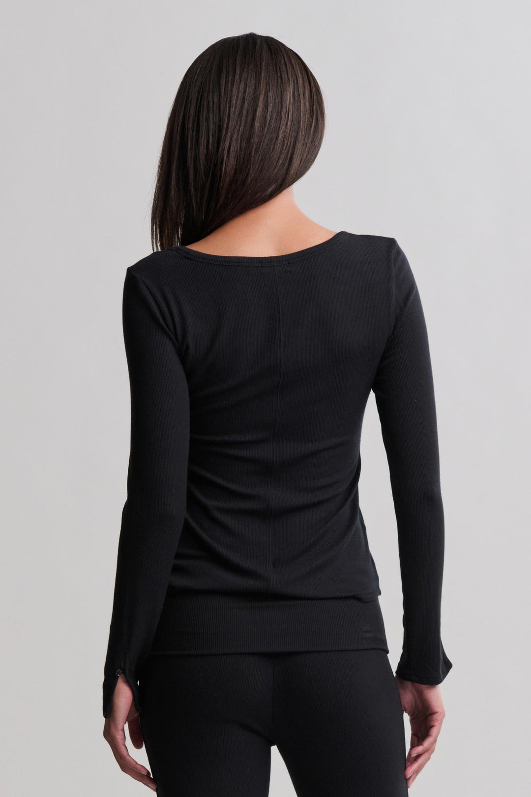 Ultra Soft Rib Long Sleeve Tee