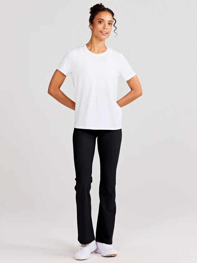 Sculptive Rib Flare Pant