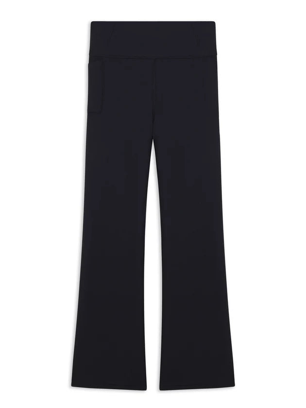 Sculptive Rib Flare Pant
