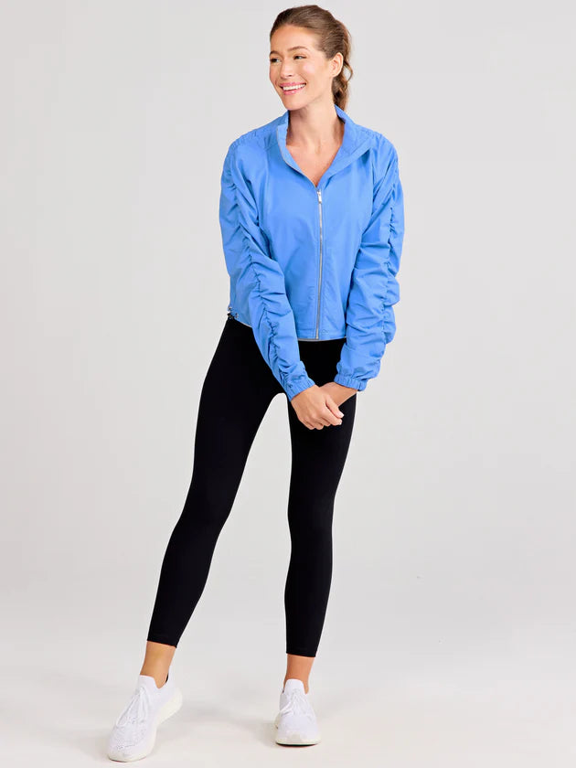 Jet Set Ruched Windbreaker