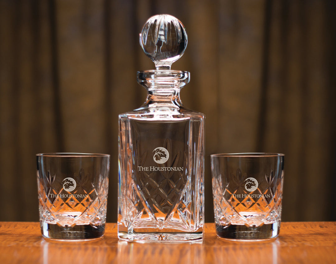 Houstonian Director's Whiskey Set