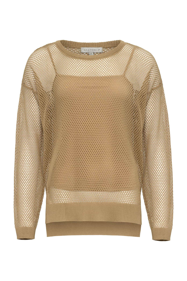 Emma Open Knit Pullover Top