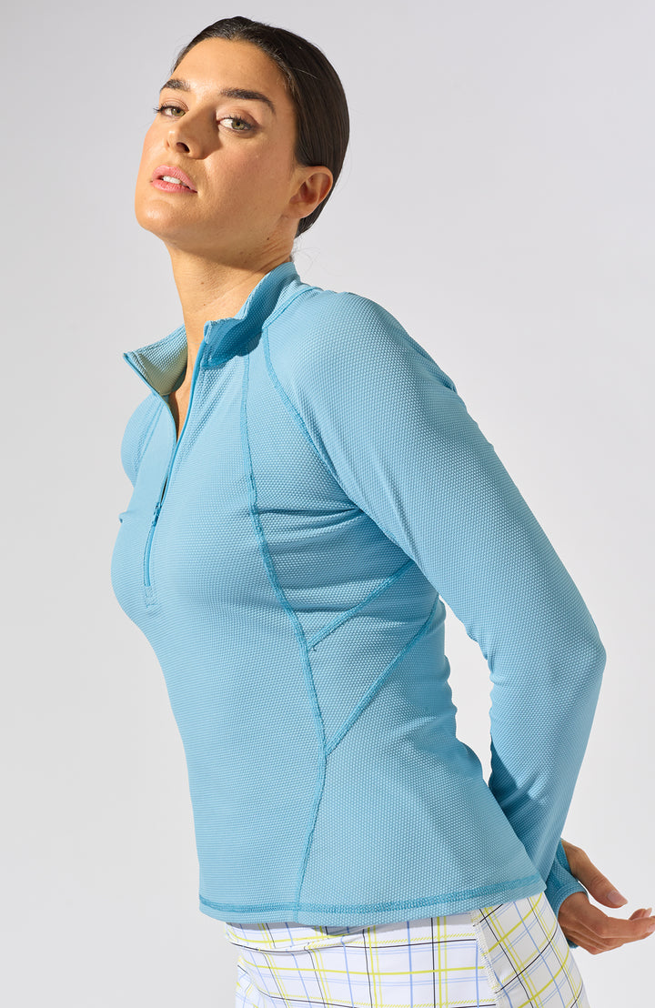 Grace 1/2 Zip Long Sleeve