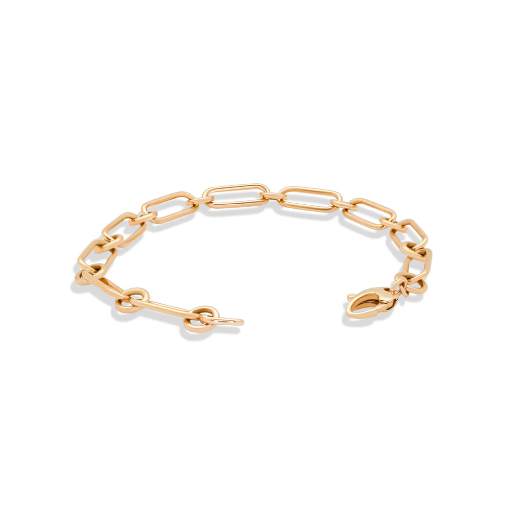 Oval Round Chain Bracelet