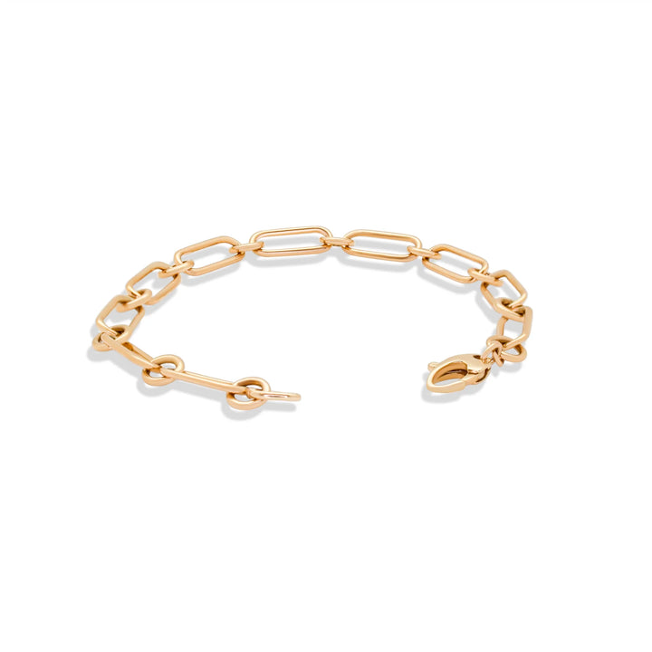 Oval Round Chain Bracelet