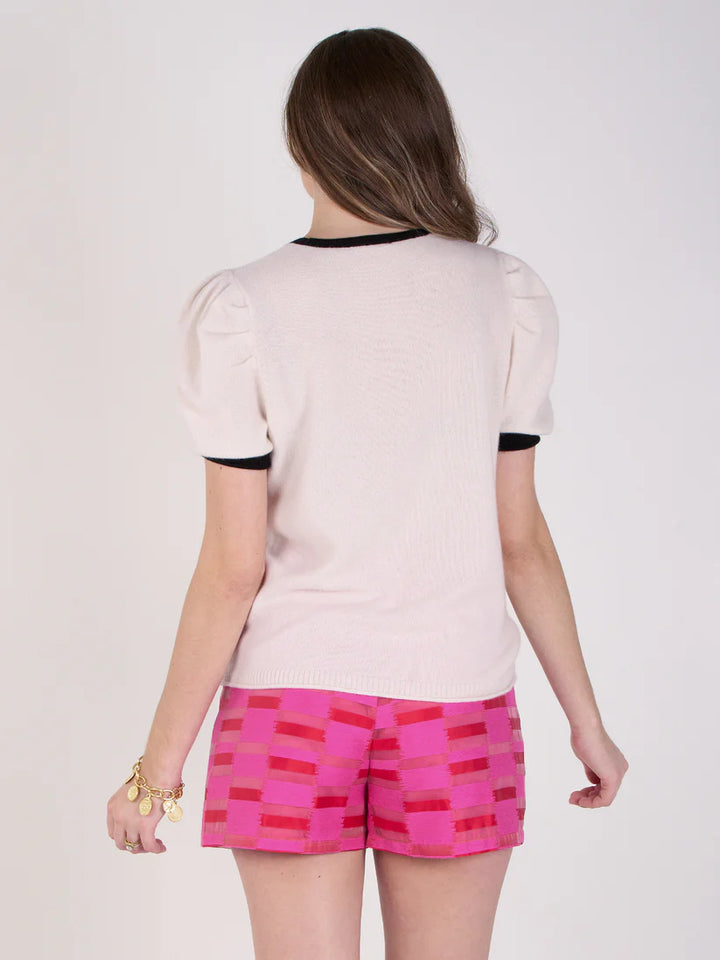 Crewneck Cashmere Knit - Iconic Iris