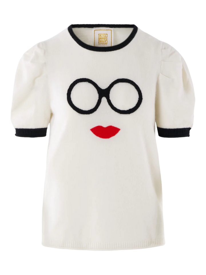 Crewneck Cashmere Knit - Iconic Iris