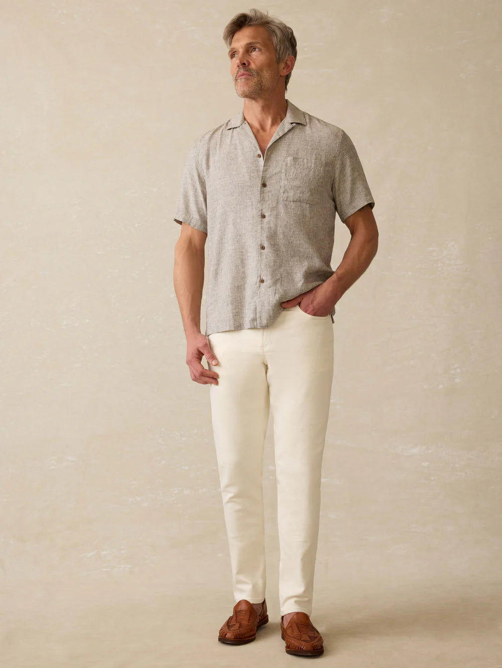 Stretch Terry 5-Pocket Pant