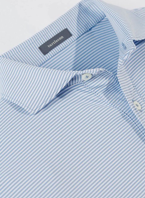 Carter Stripe Performance Polo