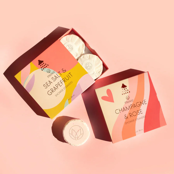 Champagne & Rose Shower Steamers