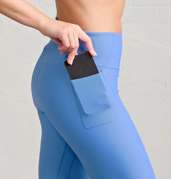 Sculptive Rib Flare Pant