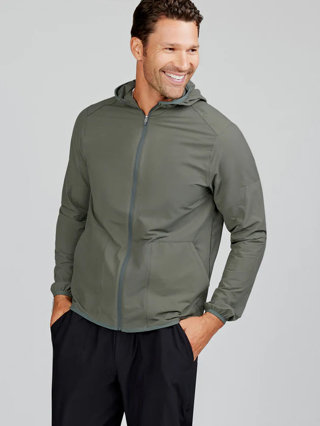 Swift Lightweight Hooded Windbreaker