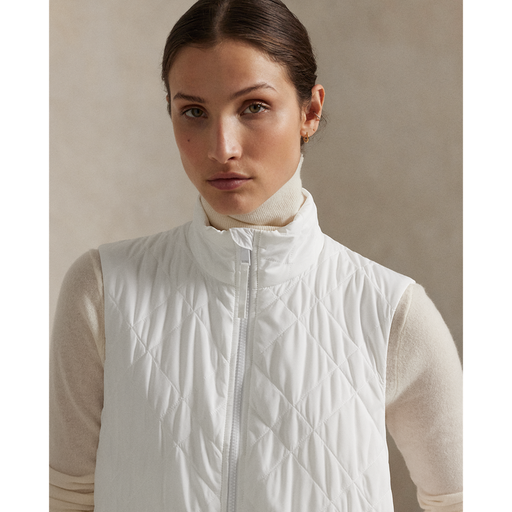 Tech Terry Quilted Hybrid Vest