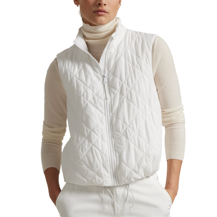 Tech Terry Quilted Hybrid Vest