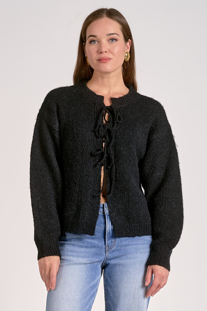 Tie Front Cardigan