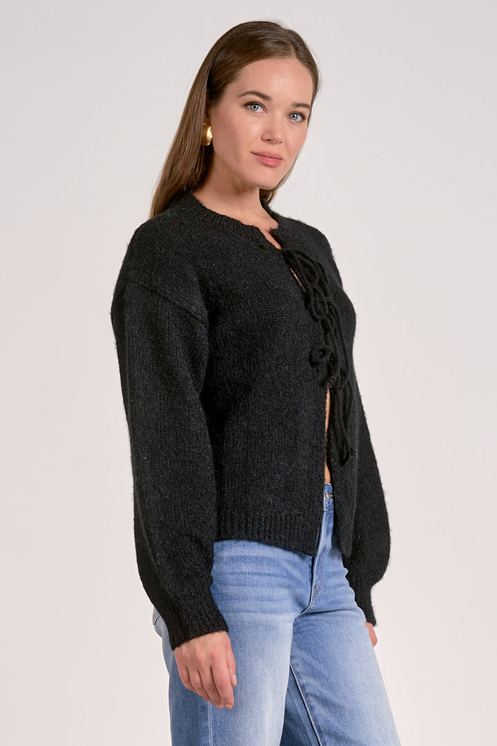 Tie Front Cardigan