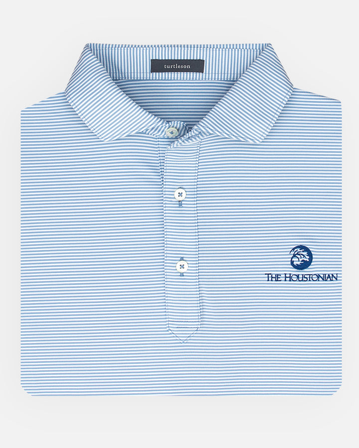 Carter Stripe Performance Polo