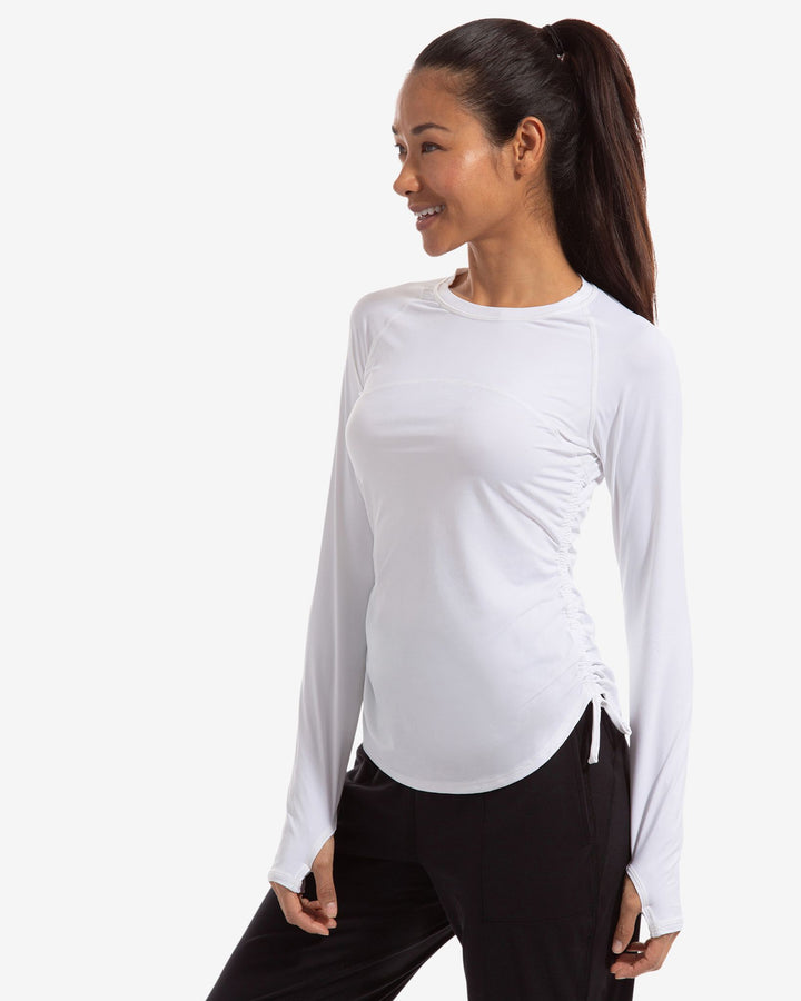 Drawstring Crew Sun Shirt