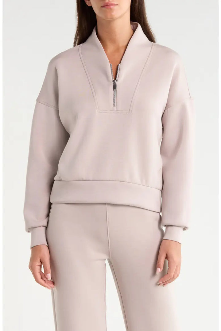 SPANX AirEssentials® Shawl Collar Half Zip