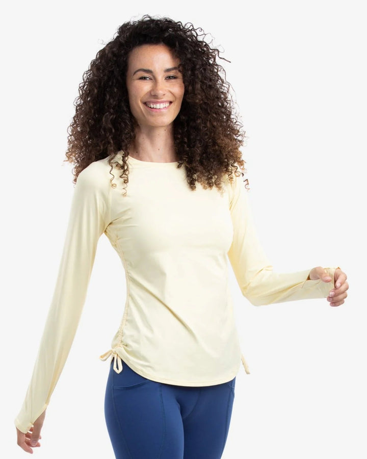 Drawstring Crew Sun Shirt