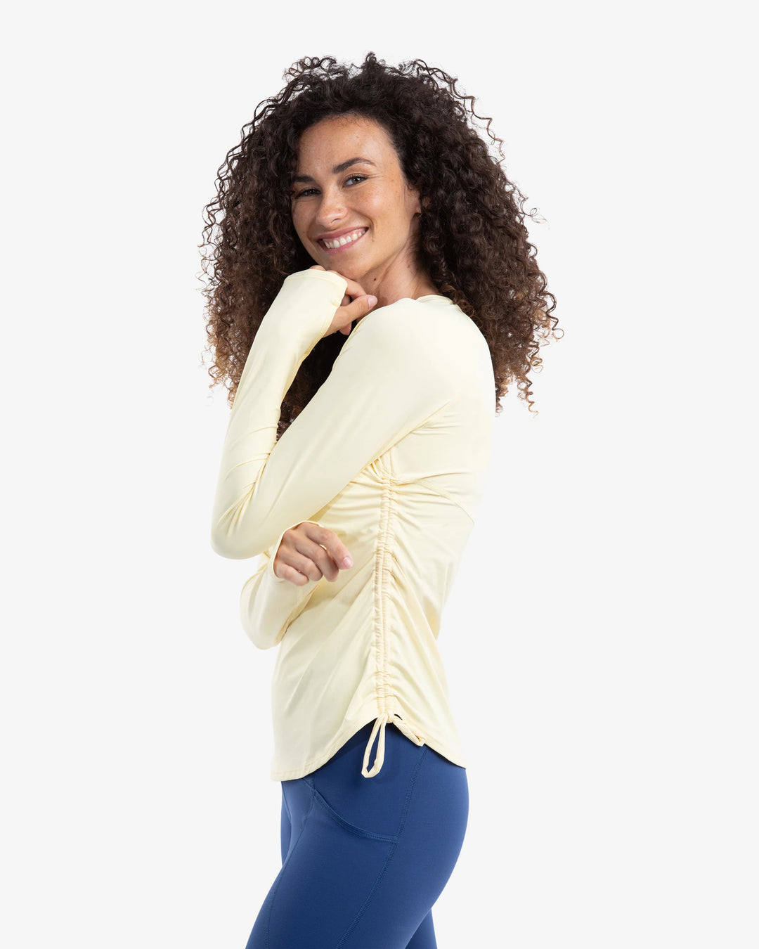 Drawstring Crew Sun Shirt