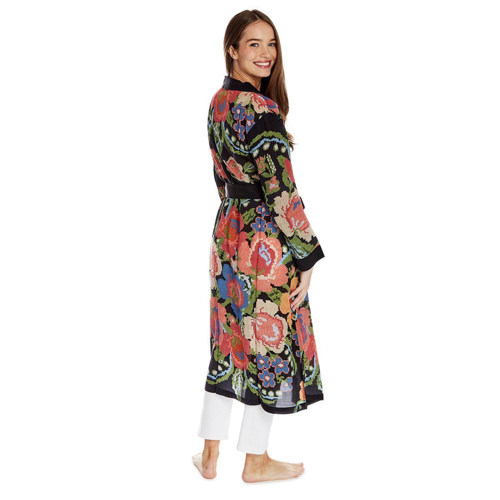 Woven Flower Robe