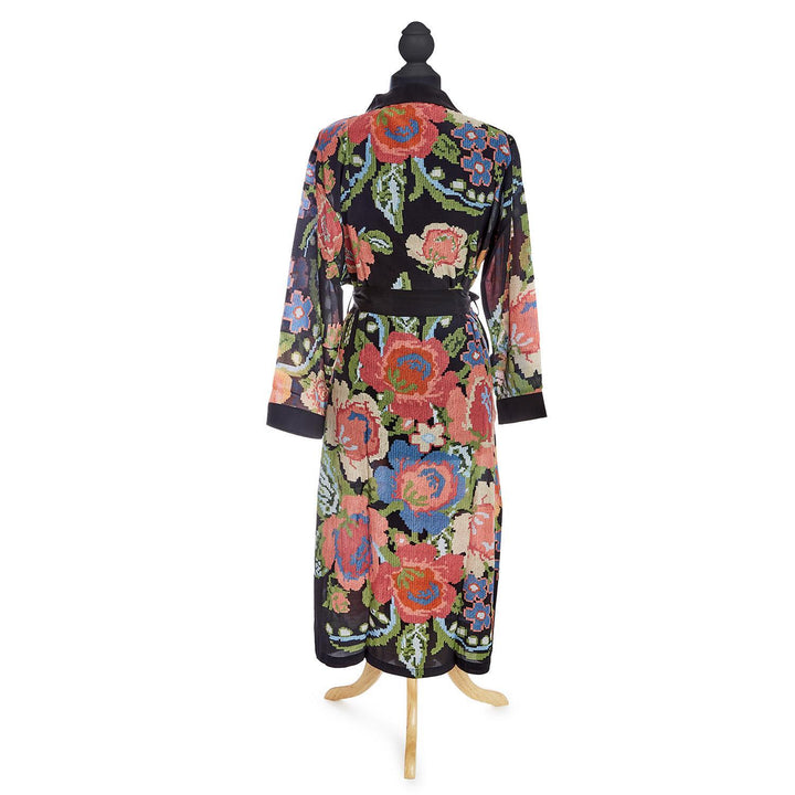 Woven Flower Robe