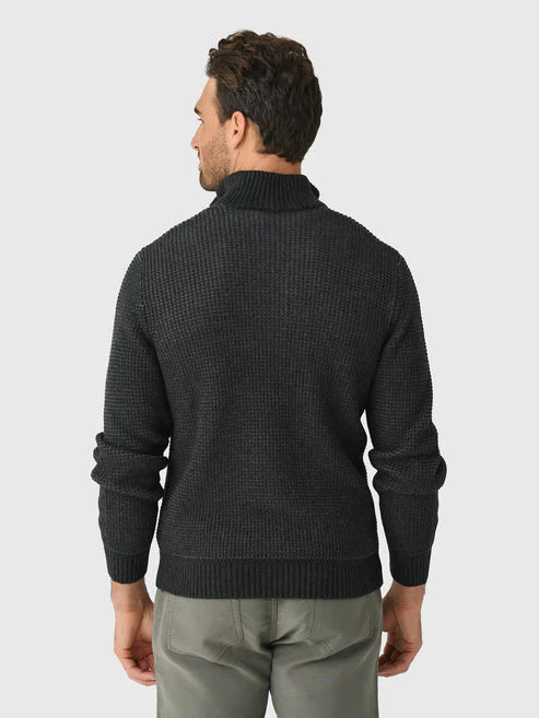 Quarter Button Sweater