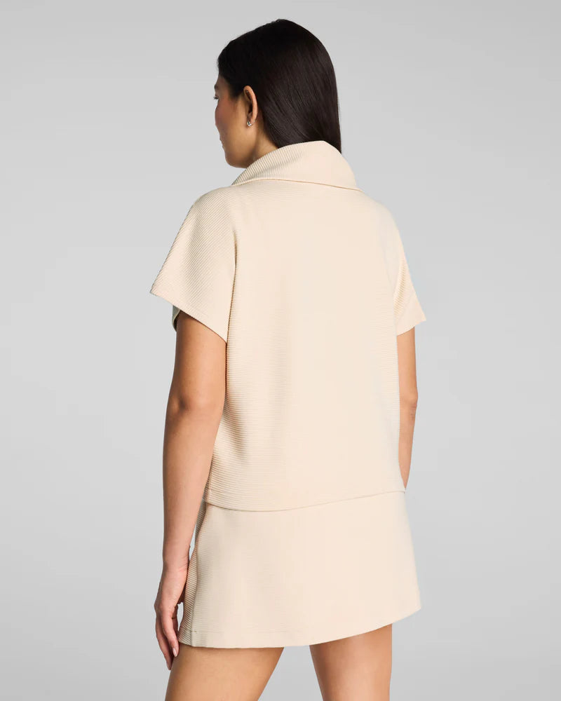 SPANX AirEssentials® French Rib Half Zip