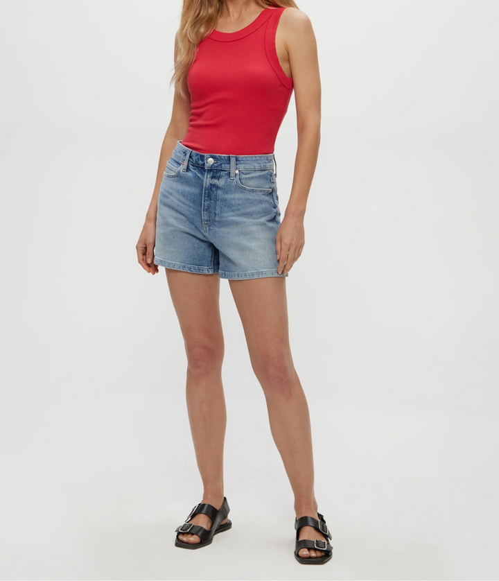 Halley Ribbed Tank with Ruching