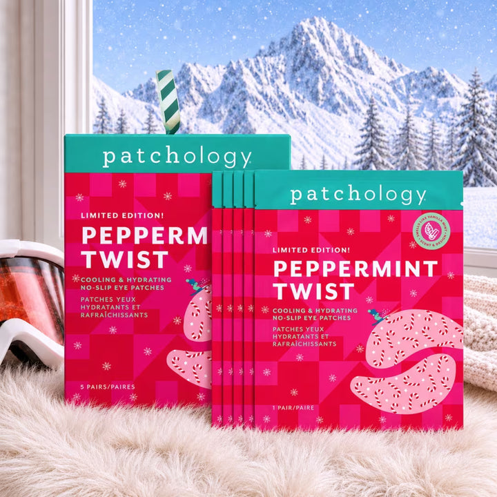 Peppermint Twist Eye Patches