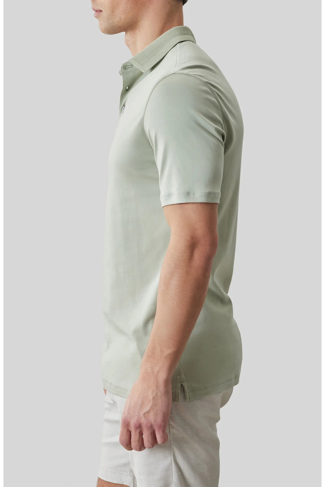 The Barakett Textured Collar Polo