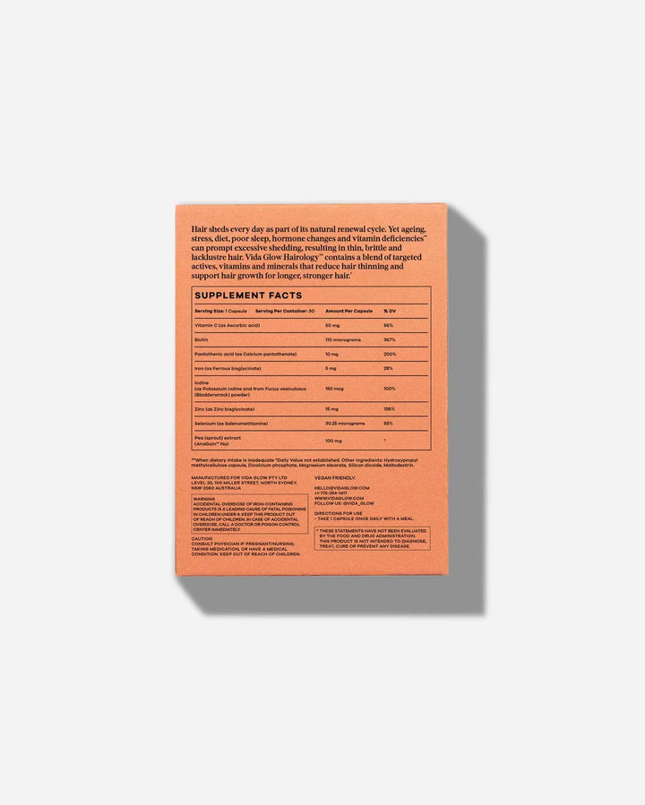 Hairology Capsules Anagain Hair Growth Supplement