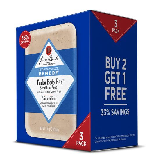 Turbo Body Bar® Scrubbing Soap, 3-Pack