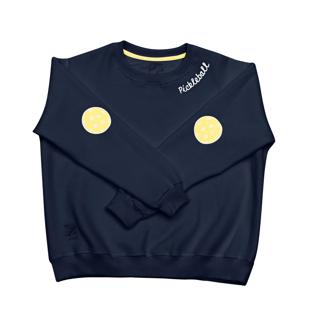 Pickleball Patches Sweatshirt